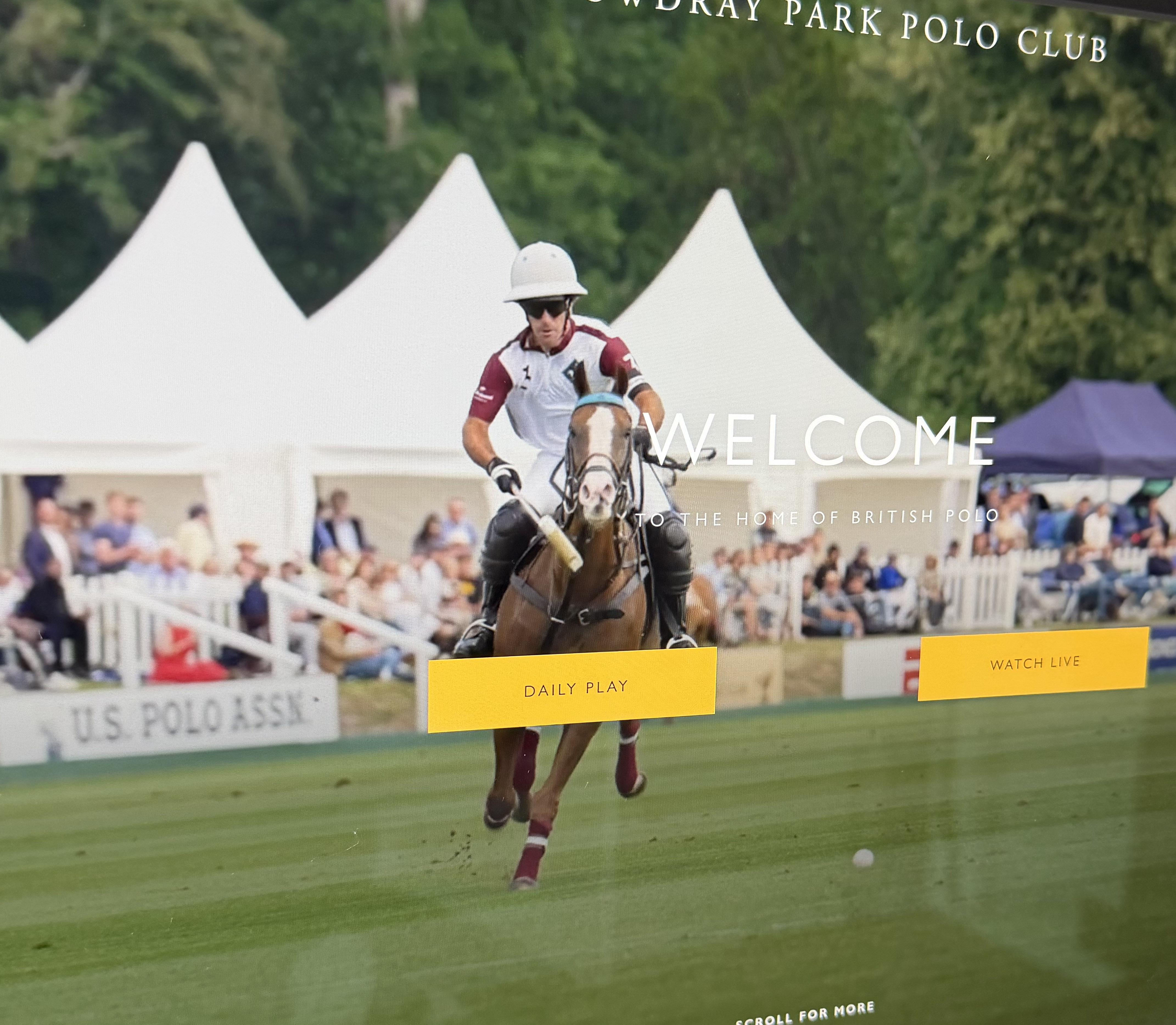 Cowdray Park Polo Club website